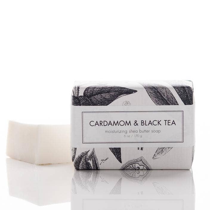 Formulary 55 - HOLIDAY SCENT - Cardamom & Black Tea Shea Butter Soap Bar