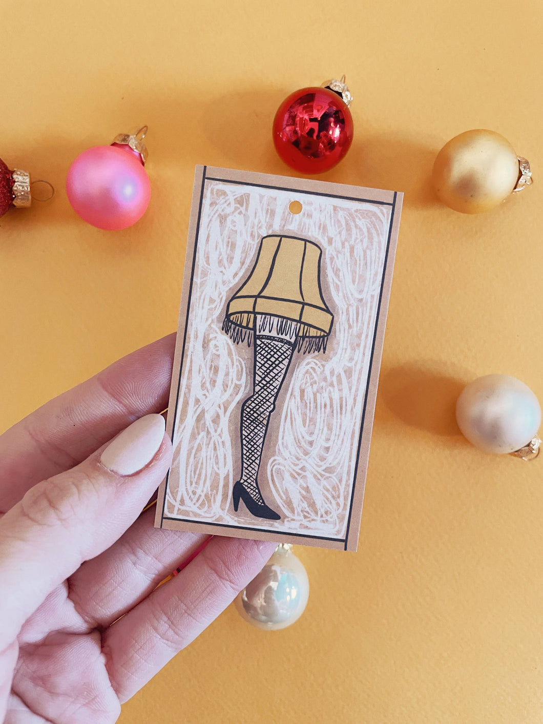 Leg Lamp Gift Tags - A Christmas Story