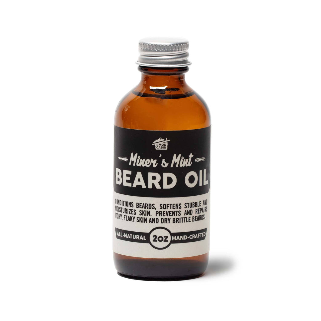 The Mod Cabin - Miner's Mint Beard Oil