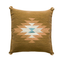 Load image into Gallery viewer, Diamond Tan Wool Pillow Cover
