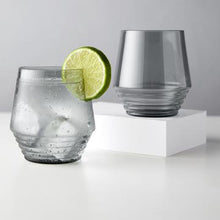 Load image into Gallery viewer, Smoke Deco Cocktail Glasses

