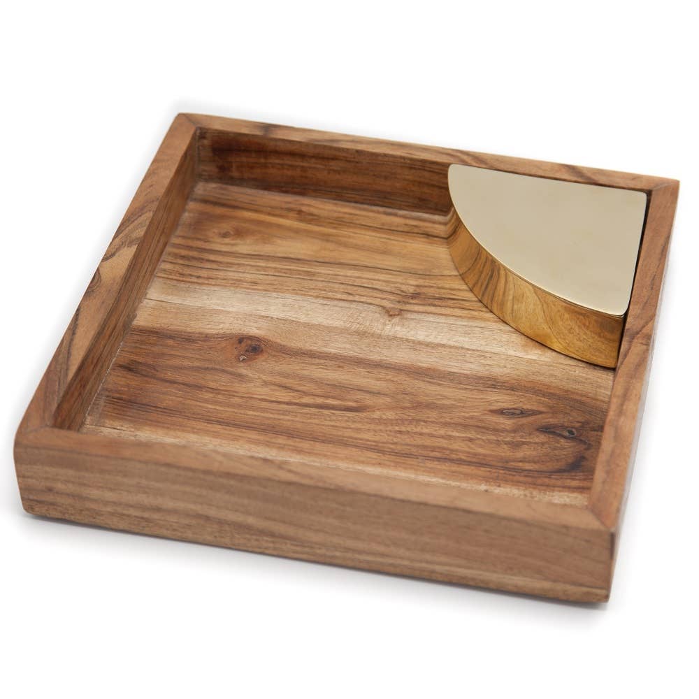 Catch All with Brass Box
