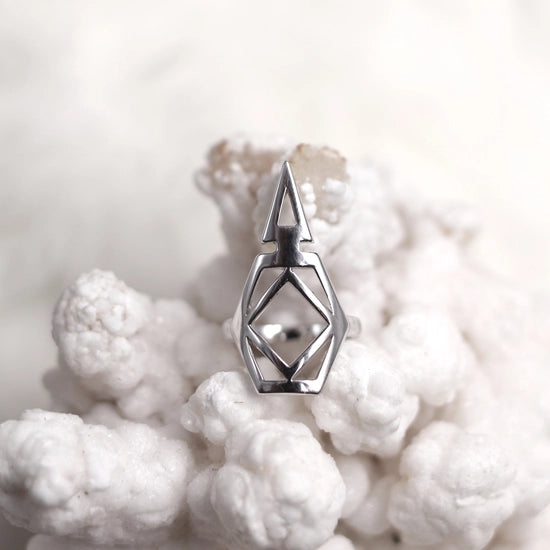 Nina midi ring in silver
