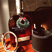 Load image into Gallery viewer, Bourbon Glass with Leather Wrap
