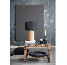Load image into Gallery viewer, Woven Bamboo Basket, Black
