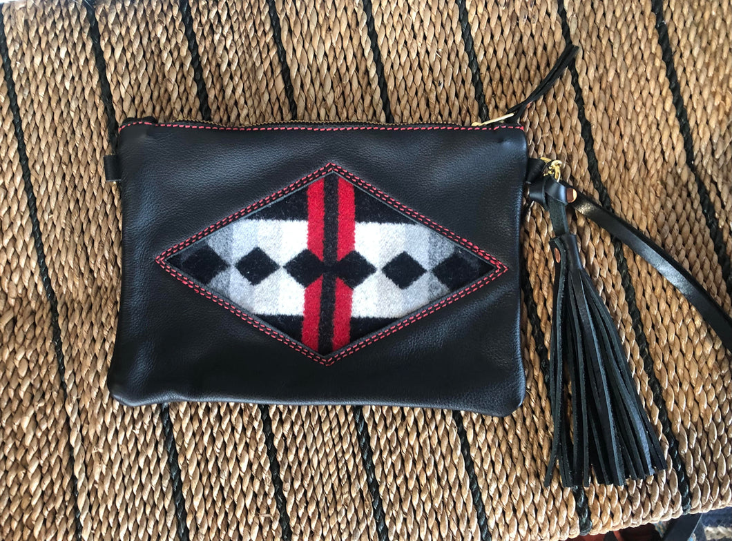 Rivet Leatherworks X Pendleton Clutch
