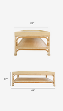 Load image into Gallery viewer, Rattan Coffee Table
