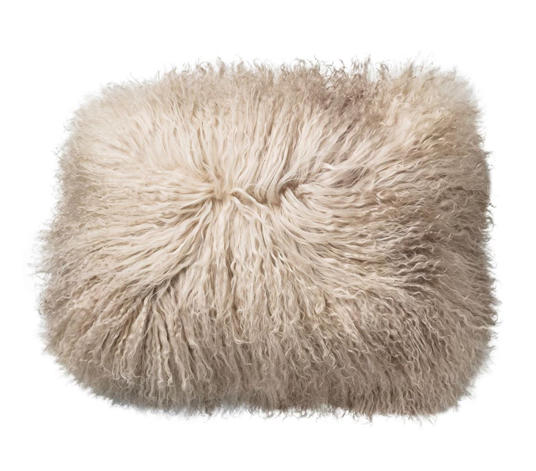Tibetan Lamb Fur Pillow
