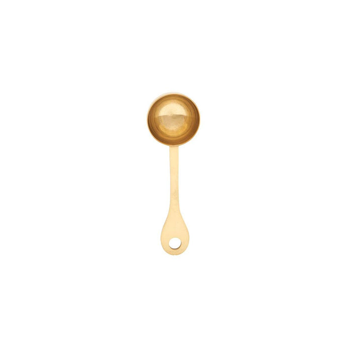 Gold coffee spoon