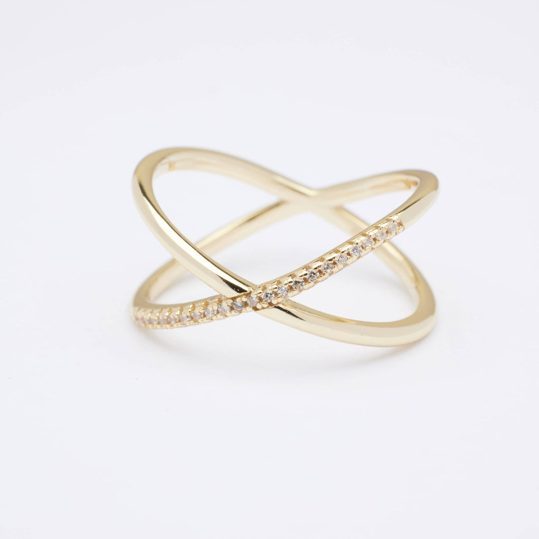 Fay Gold X Ring