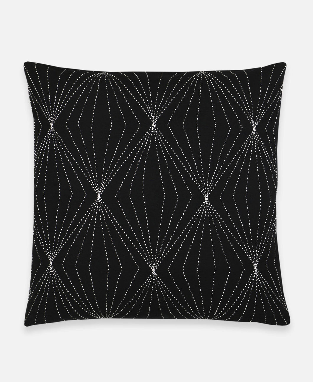 Prism Throw Pillow Cover - Charcoal