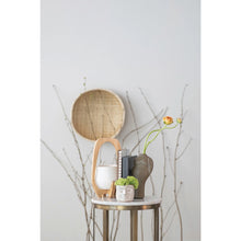 Load image into Gallery viewer, Stoneware Planter with Bamboo Stand
