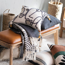 Load image into Gallery viewer, Cotton Jacquard Throw
