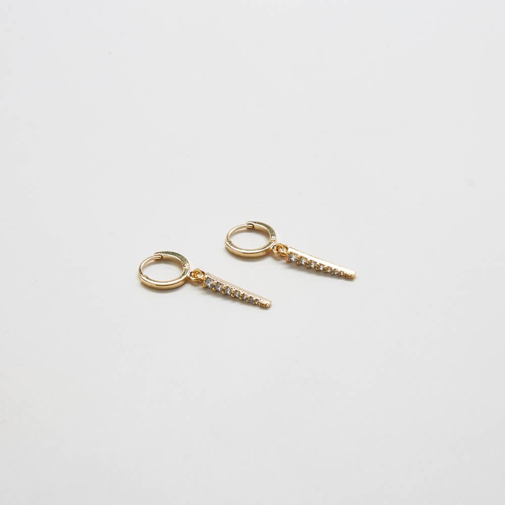 Gold Spike Huggies