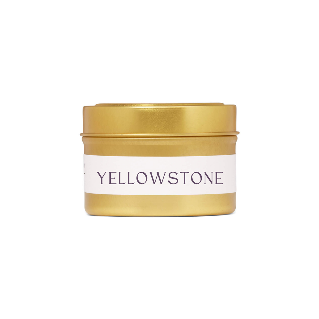 Yellowstone National Park Travel Candle