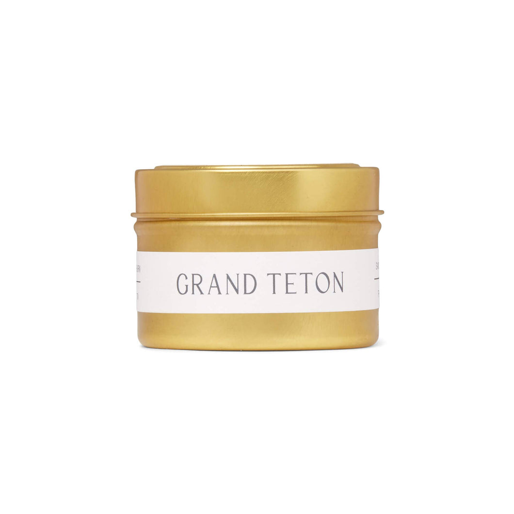 The Roosevelts Candle Co - Grand Teton Travel Candle