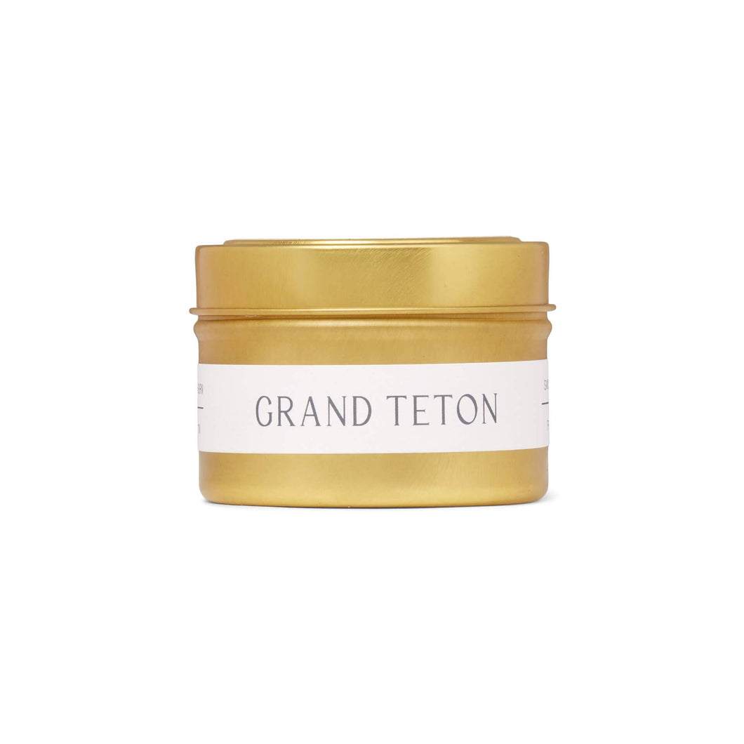 Grand Teton Travel Candle