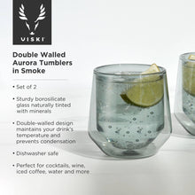 Load image into Gallery viewer, Double Walled Aurora Tumblers - Smoke
