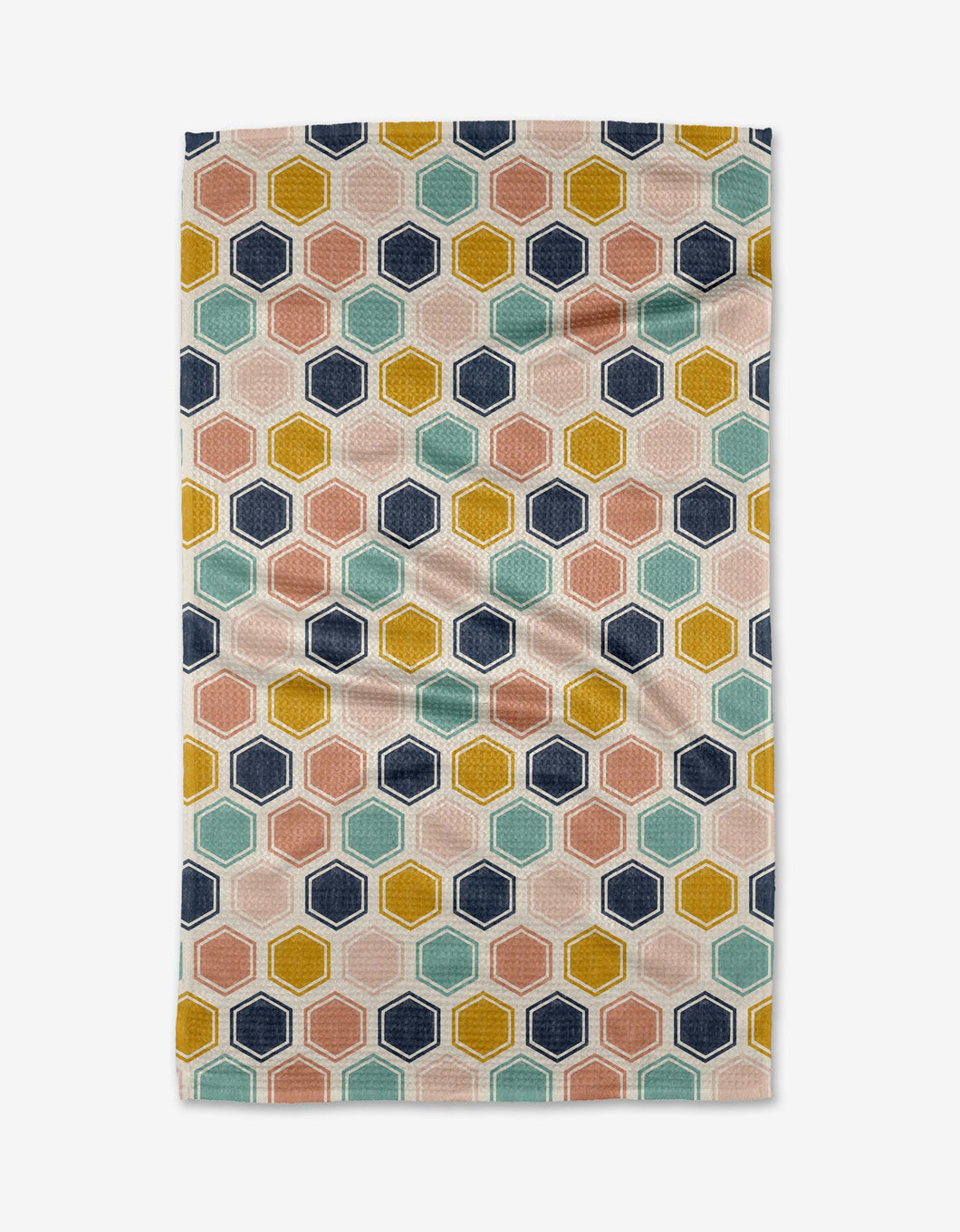 Geometry - Pollen Patchwork Tea Towel