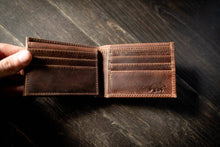 Load image into Gallery viewer, Leather Bifold Wallet
