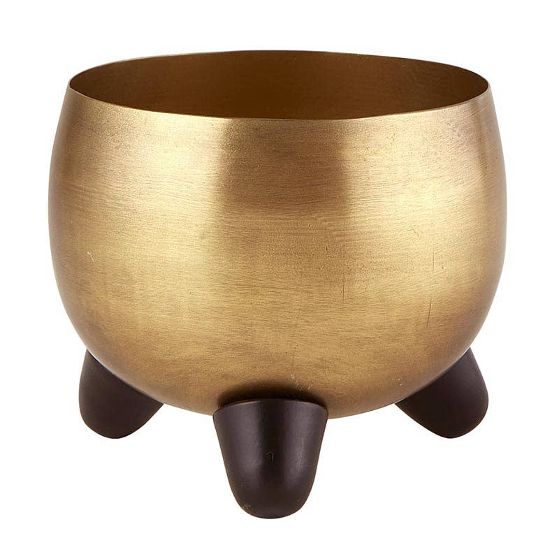 Gold Footed Vase