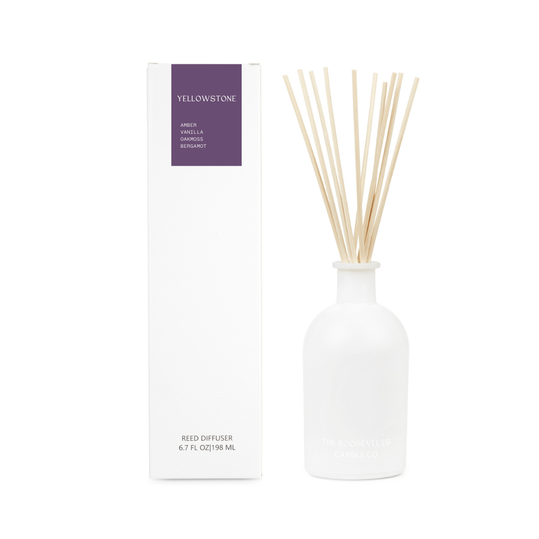 Amber, Vanilla, Oakmoss & Bergamot Inspired by the incredible landscape and ecosystems within Yellowstone National Park, this candle is fresh, slightly sweet and woody.
