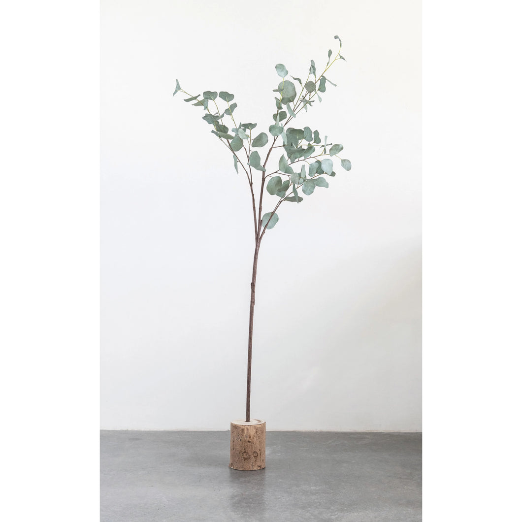 Faux Eucalyptus Branch