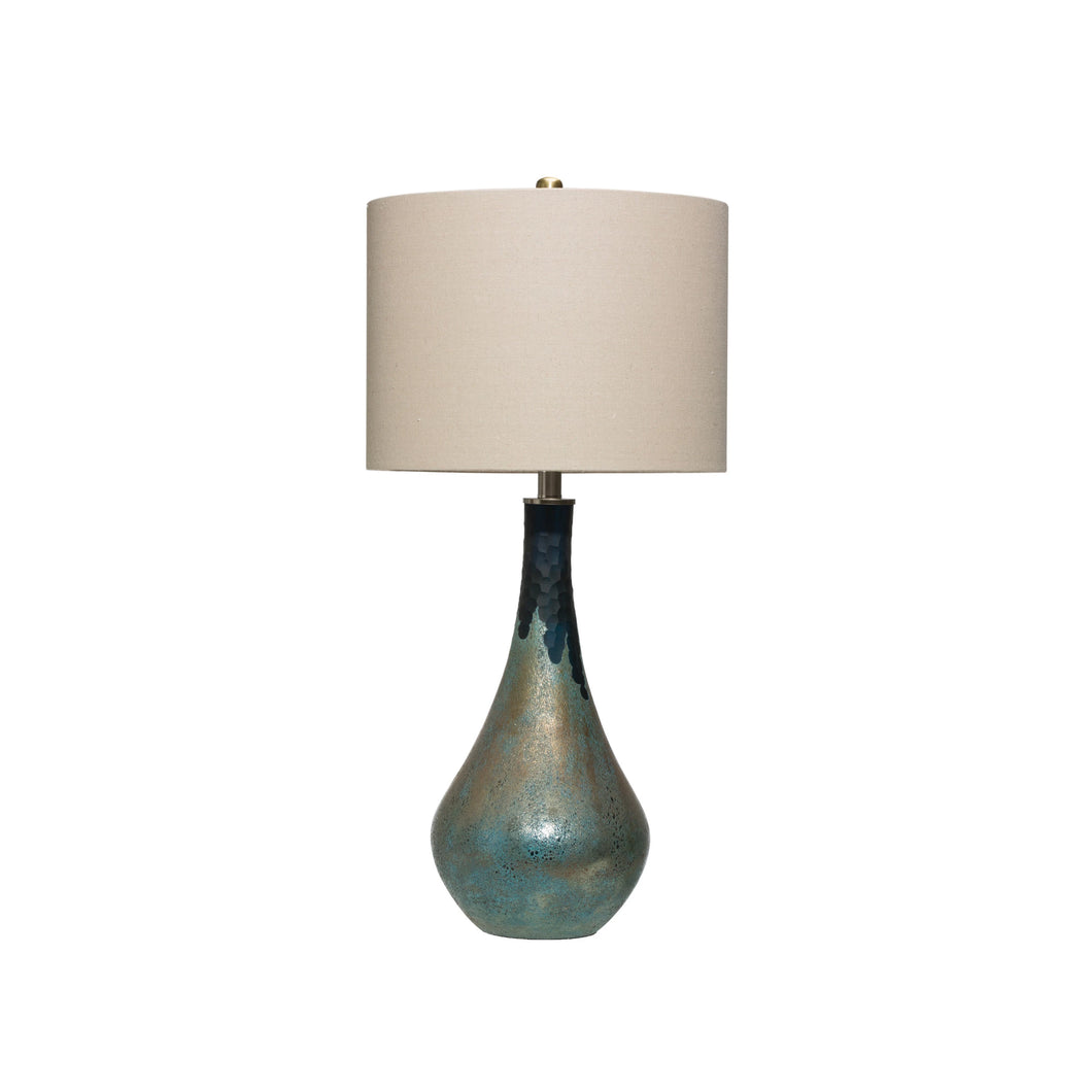 Glass Table Lamp with Opal Finish
