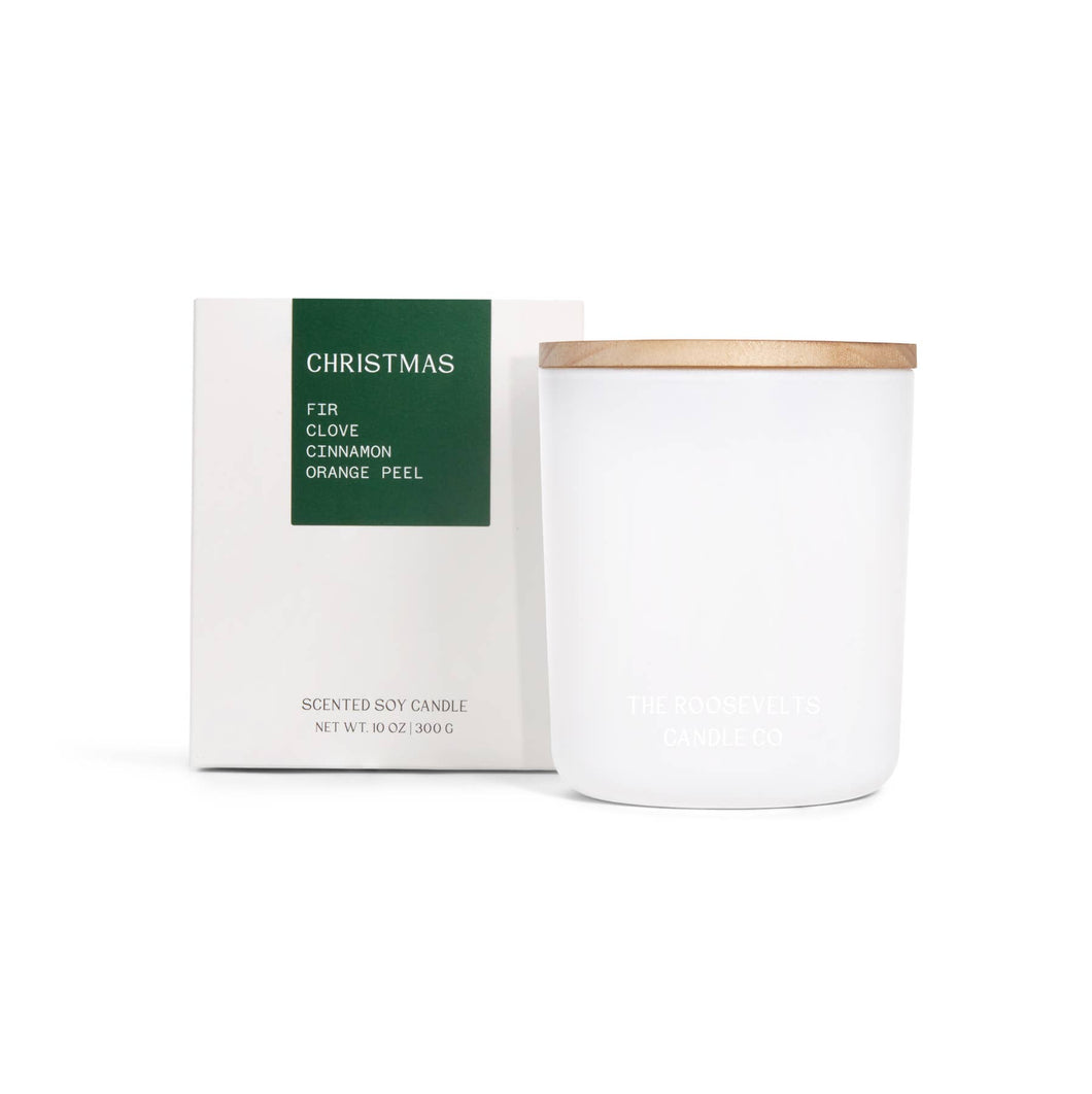 The Roosevelts Candle Co - Christmas 10 oz Candle