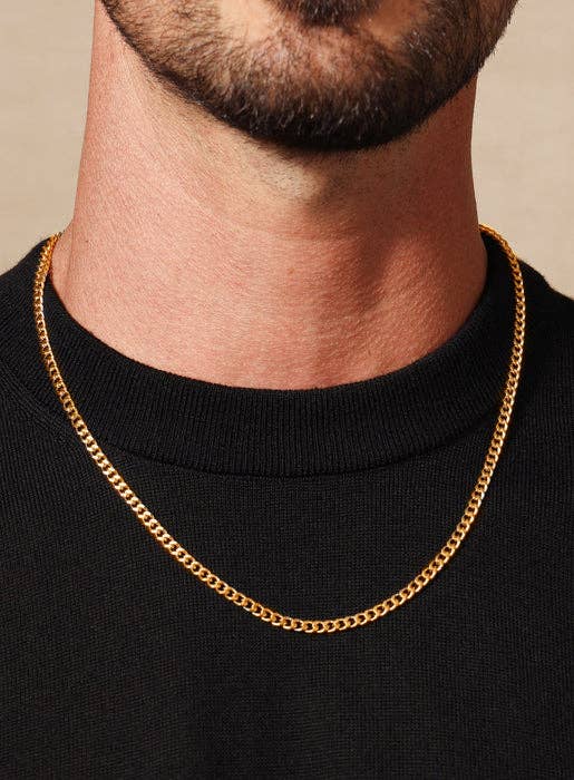 We Are All Smith - 4mm Cuban Chain Necklace for Men