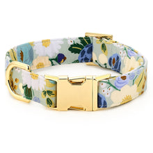 Load image into Gallery viewer, The Foggy Dog - Rifle Paper Co. x TFD Vintage Blossom Spring Dog Collar
