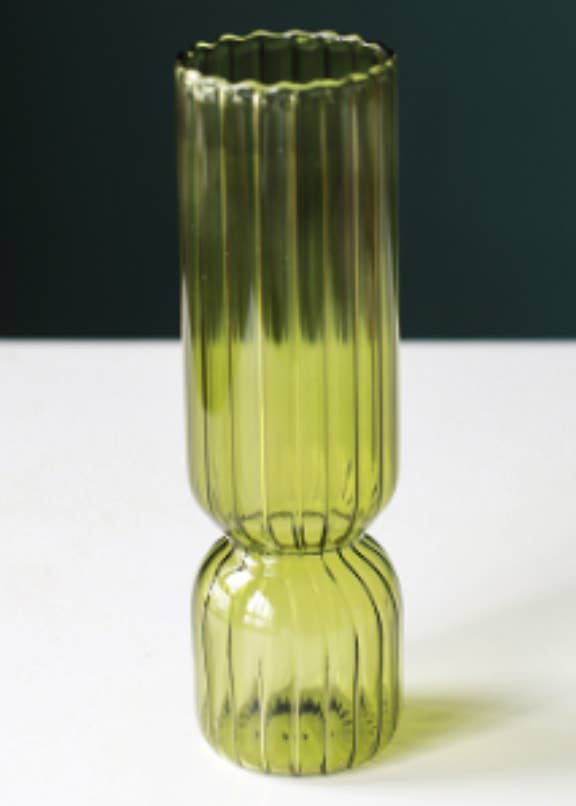 Mid-Century Modern Handblown Glass Vase