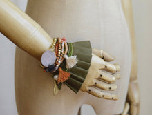Load image into Gallery viewer, Velvet Ruffle Wrist Cuff
