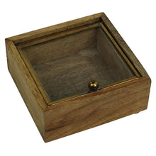 Load image into Gallery viewer, Wood and Brass Sibella Box
